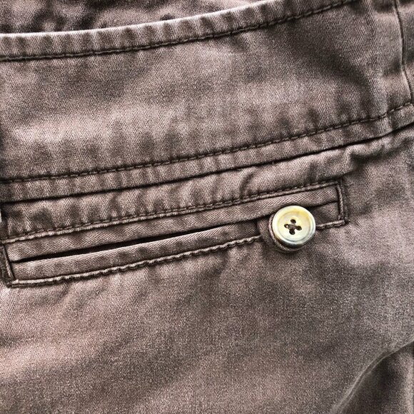 Banana Republic Womens Pants Size 14 Bootcut Classic Casual Brown Retro Cotton - Picture 12 of 16